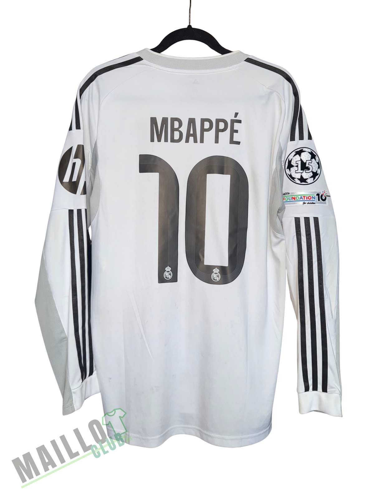 Real Madrid 2025-2026 Local Manga Larga Mbappé 10 - L