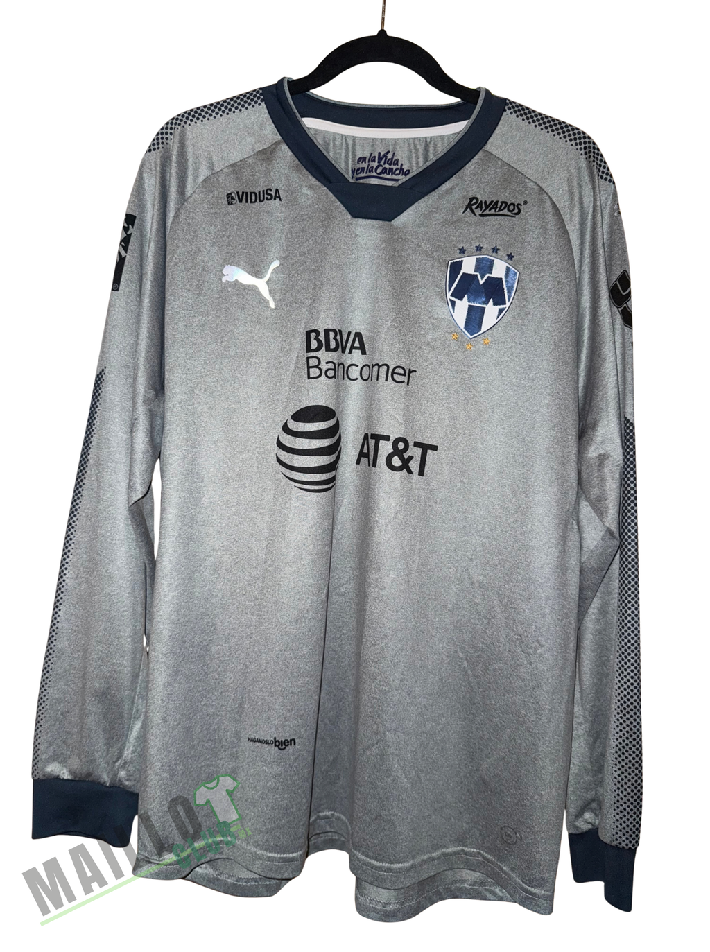 Rayados de Monterrey 2017-2018 Tercera Manga Larga - XL
