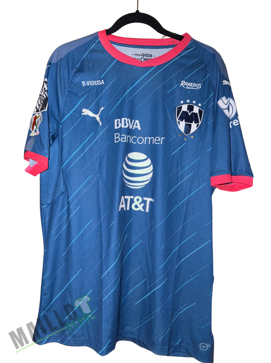 Rayados de Monterrey 2018-2019 Visita Versión Jugador D. Pabon 8 - L