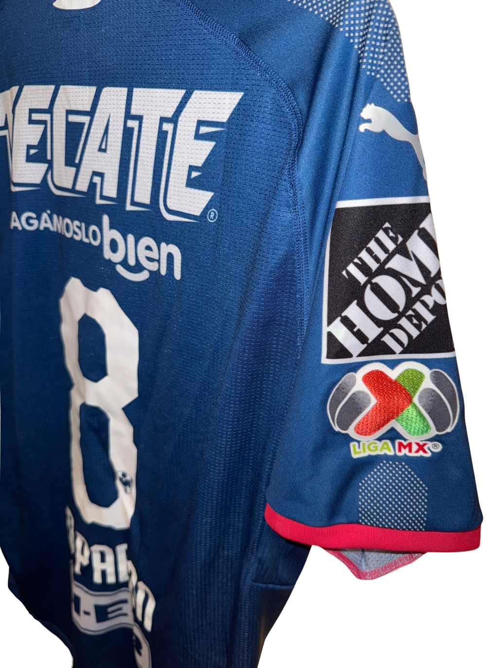 Rayados de Monterrey 2018-2019 Visita Versión Jugador D. Pabon 8 - L