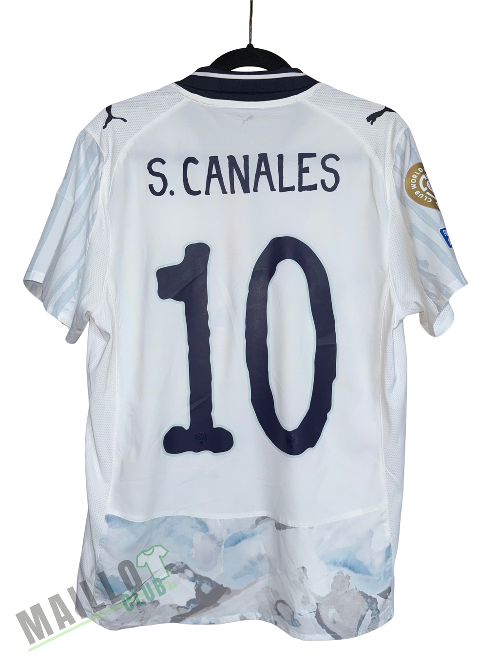 Rayados de Monterrey Mundial de Clubes 2025 Visita Versión Jugador S. Canales 10 - M