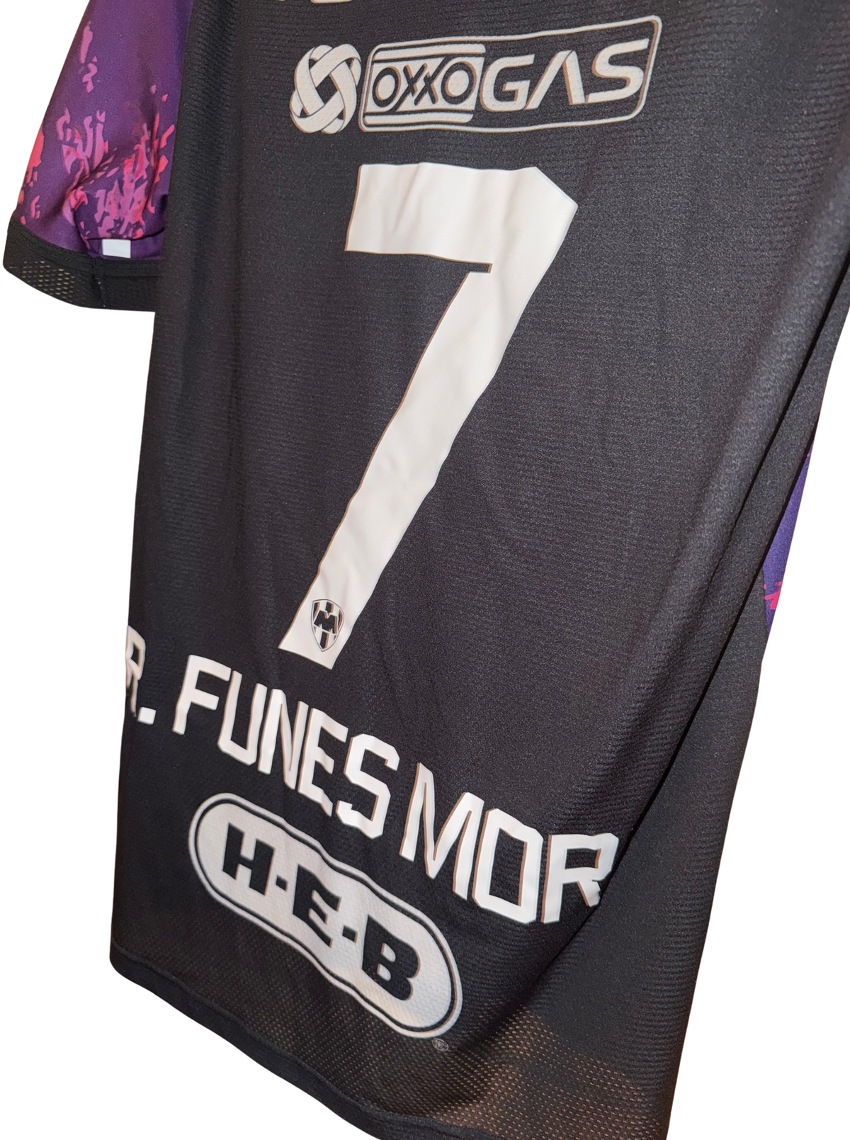 Rayados de Monterrey 2022-2023 Tercera Versión Jugador R. Funes Mori 7 - XL