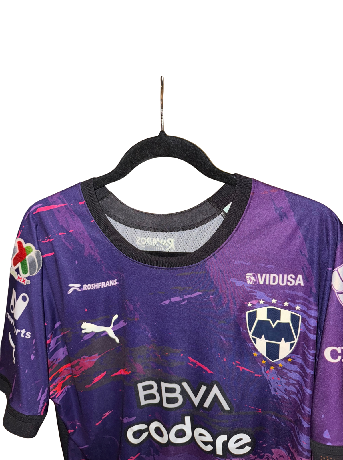 Rayados de Monterrey 2022-2023 Tercera Versión Jugador R. Funes Mori 7 - XL
