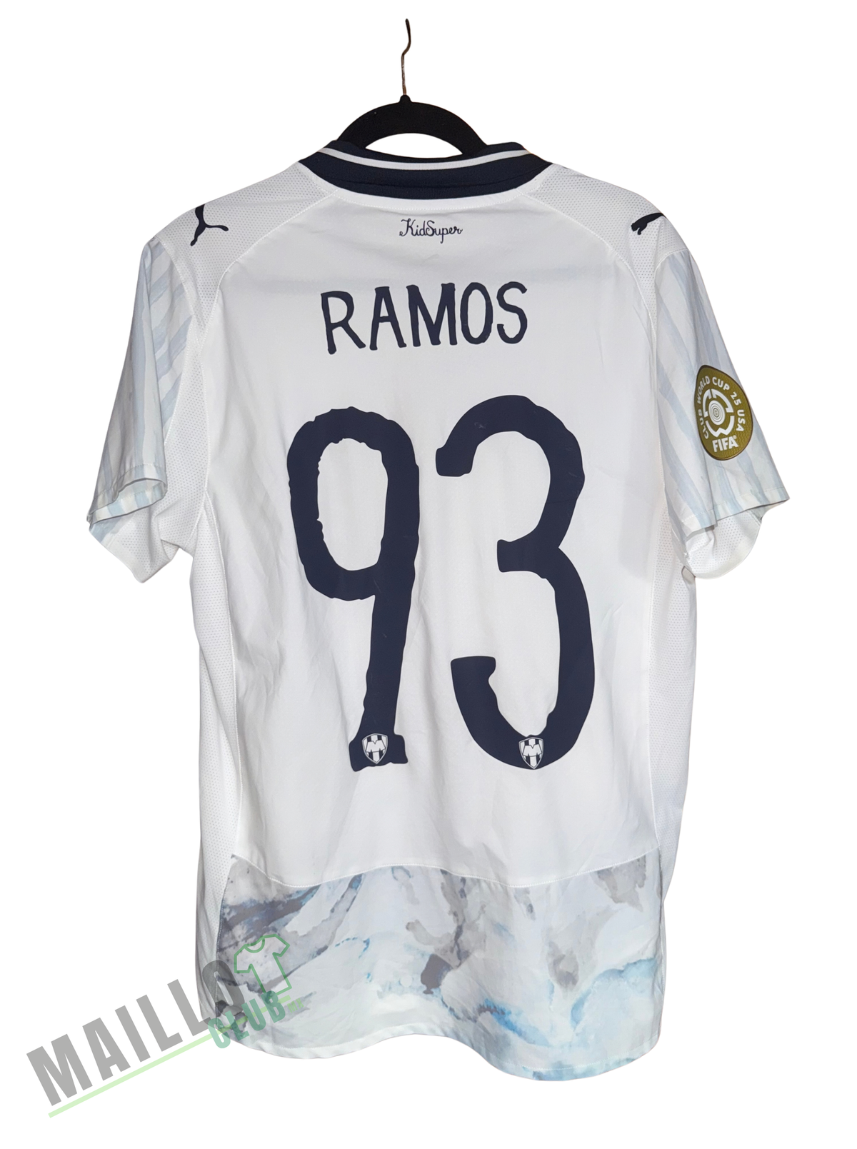 Rayados de Monterrey Mundial de Clubes 2025 Visita Versión Jugador Ramos 93 - M