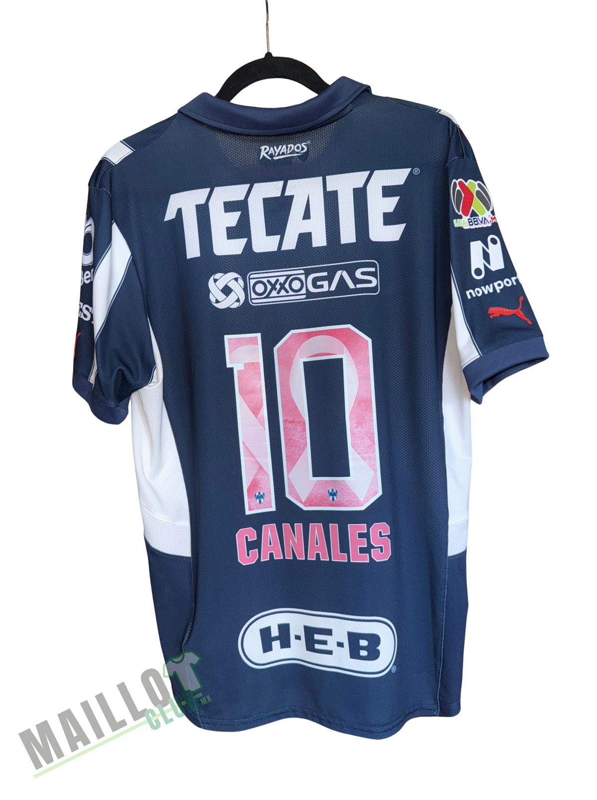 Rayados de Monterrey 2024-2025 Local Utilería Canales 10 - M