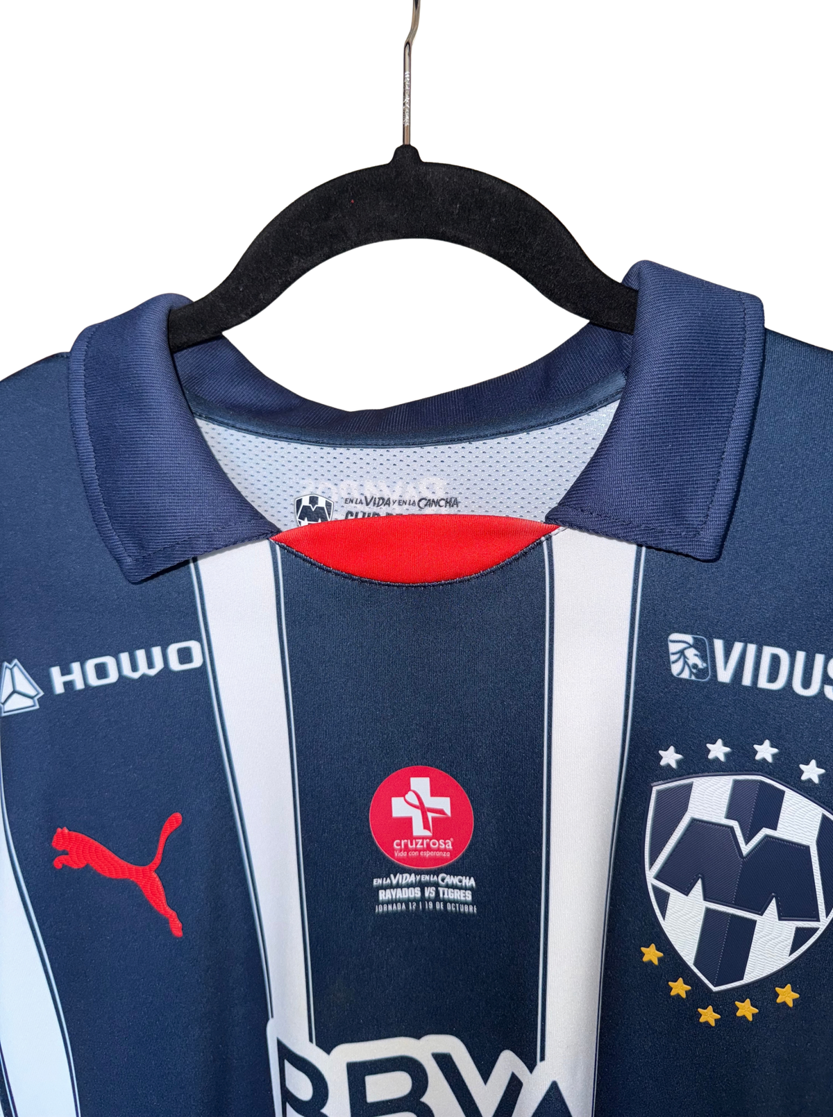 Rayados de Monterrey 2024-2025 Local Utilería Canales 10 - M