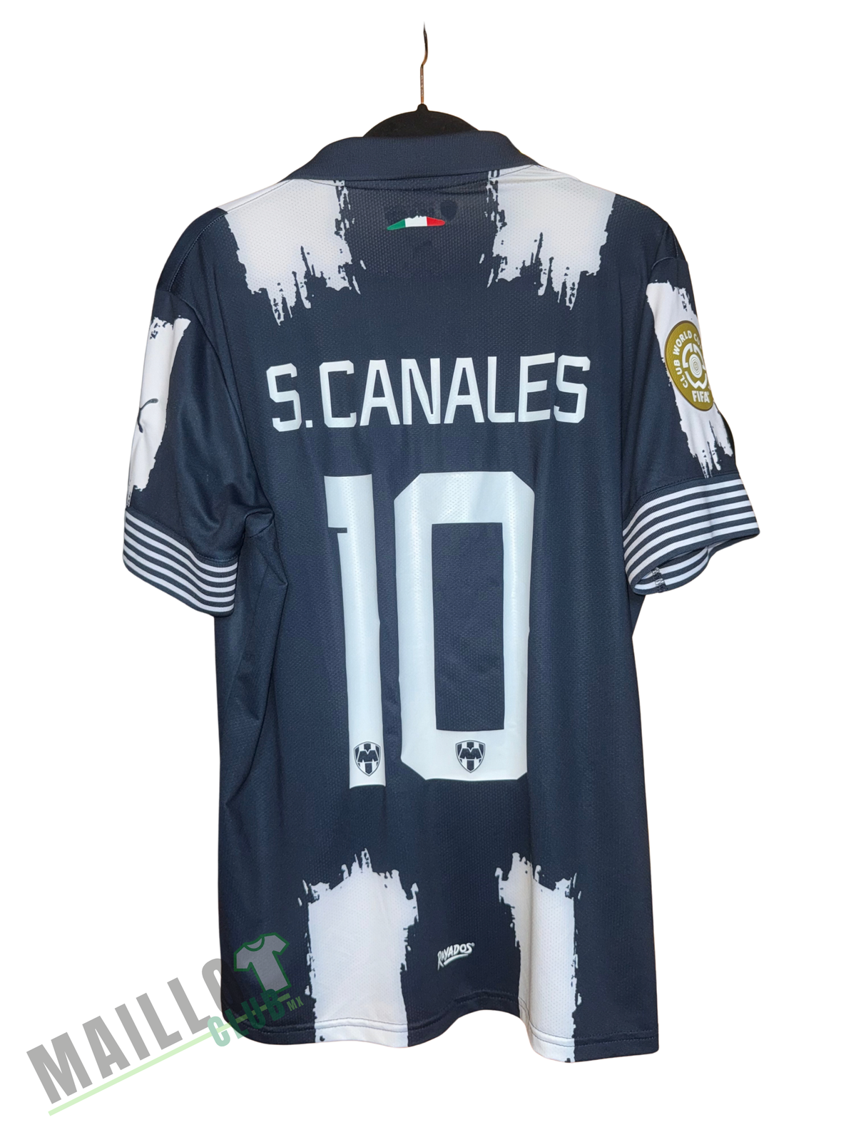 Rayados de Monterrey Mundial de Clubes 2025 Local Versión Jugador S. Canales 10 - L