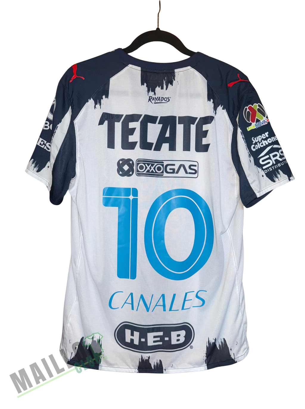 Rayados de Monterrey 2025-2026 Local Utilería Canales 10 - M
