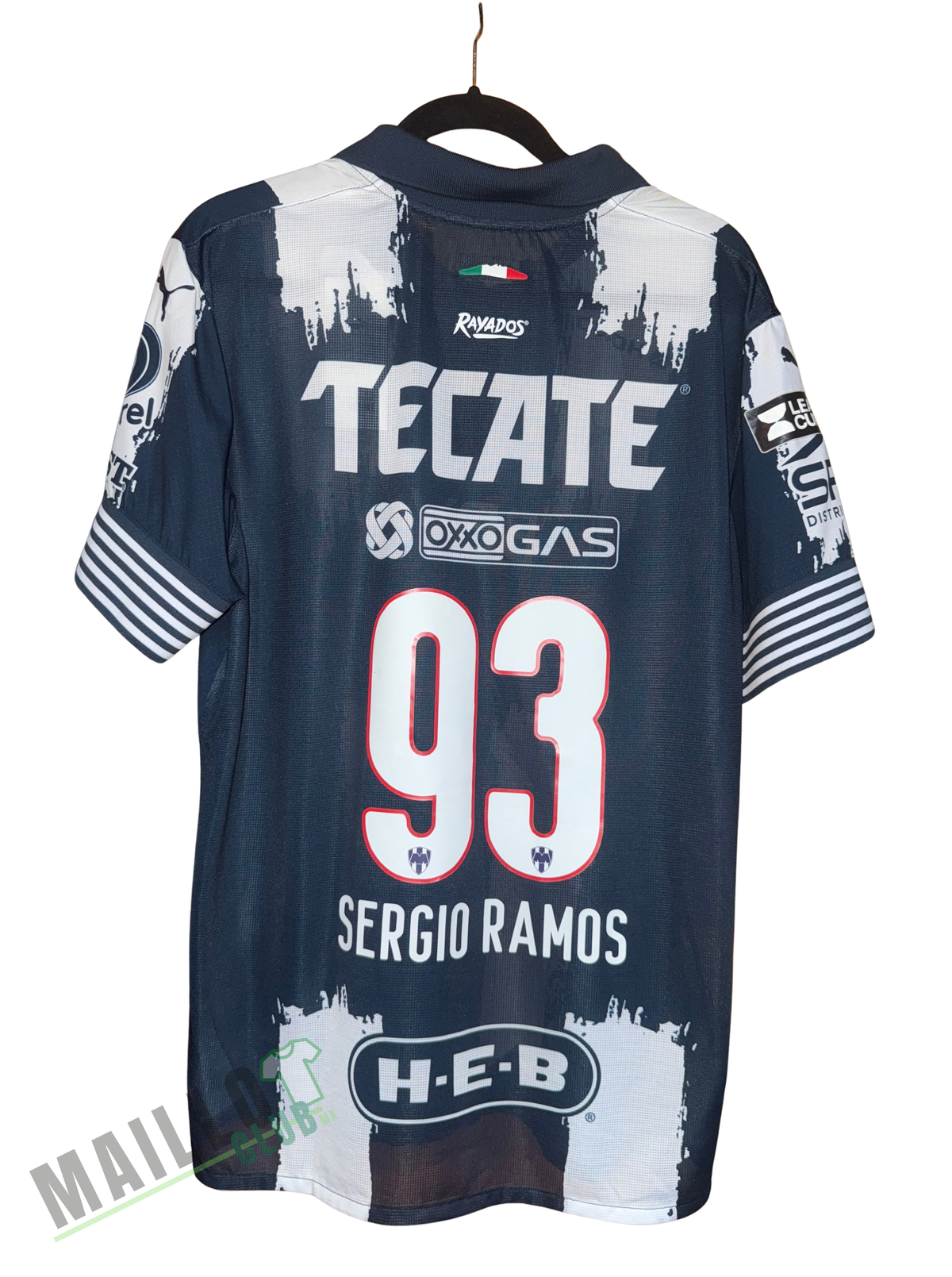 Rayados de Monterrey Leagues Cup 2025 Versión Jugador Sergio Ramos 93 - M