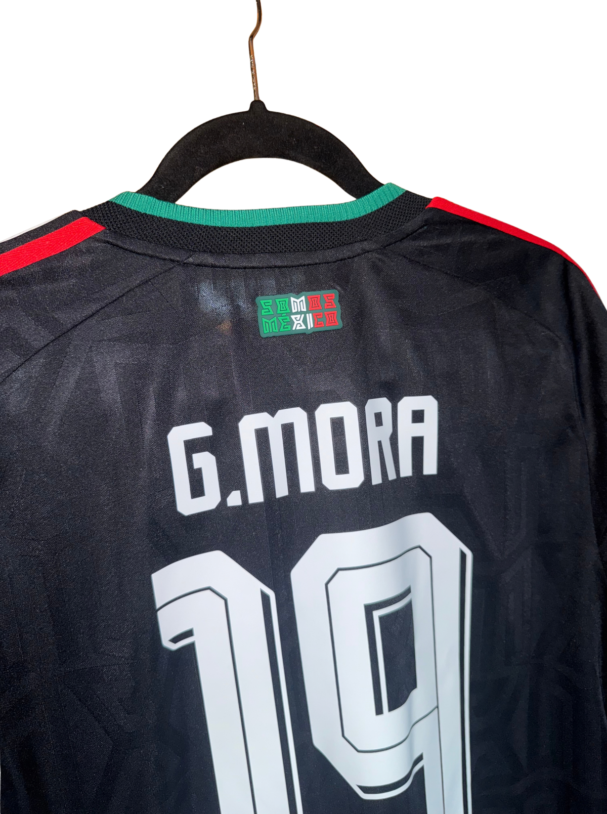México 2026 Tercera Versión Jugador Manga Larga G. Mora 19 - M