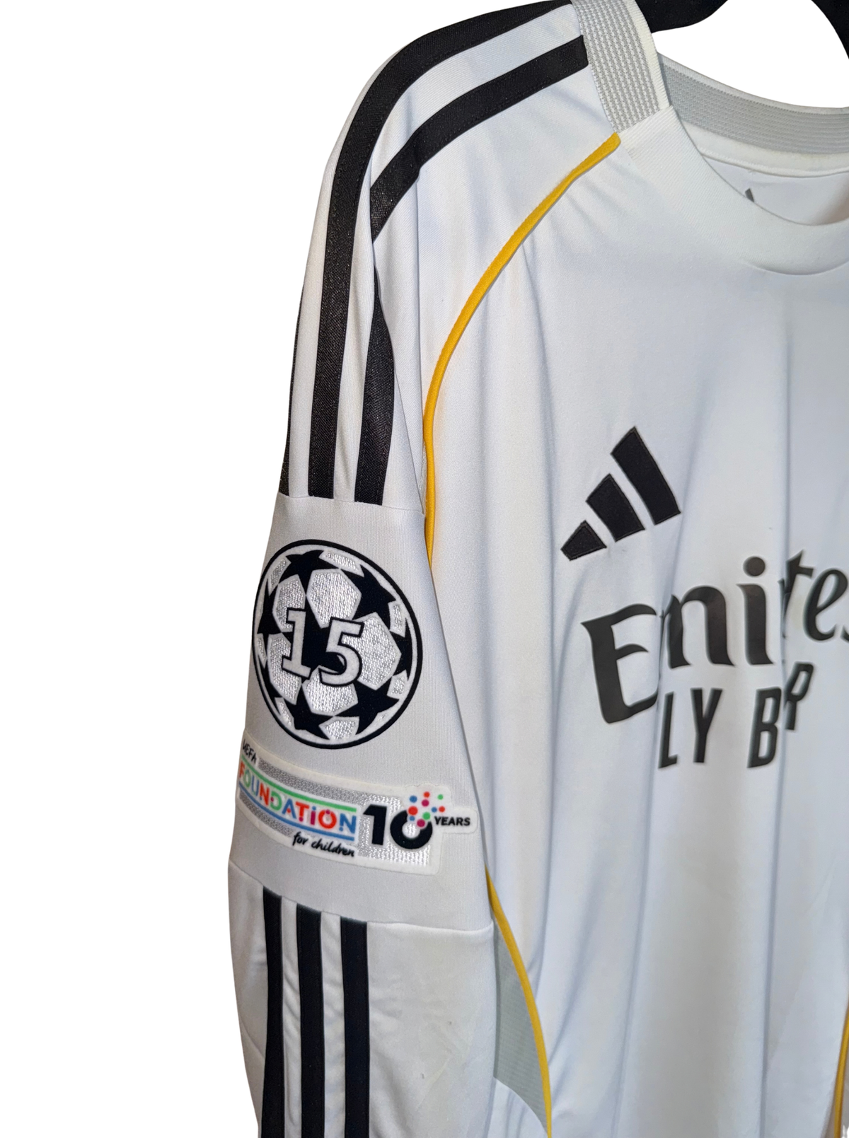 Real Madrid 2025-2026 Local Manga Larga Mbappé 10 - L