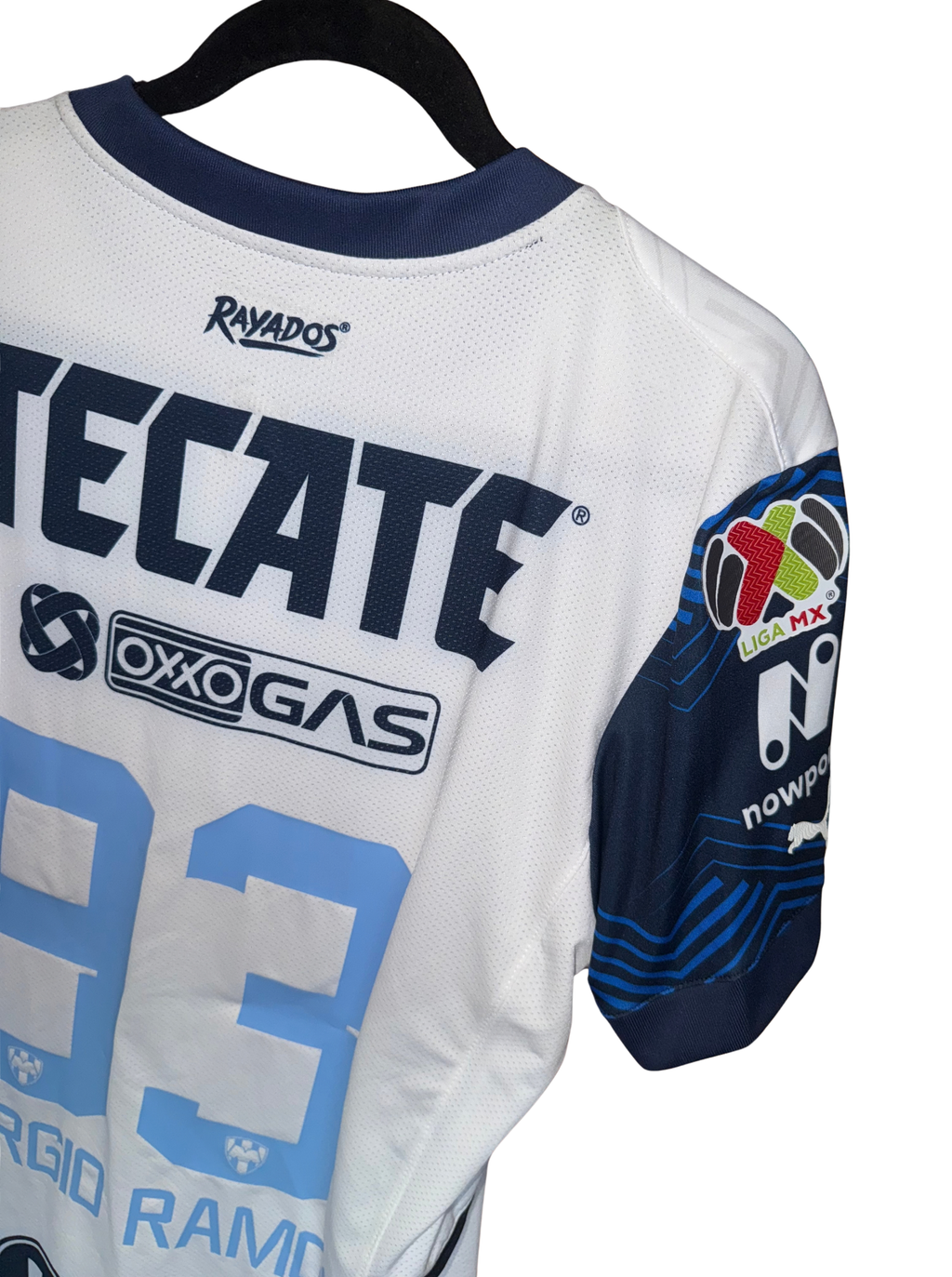 Rayados de Monterrey 2024-2025 Visita Versión Jugador Sergio Ramos 93 - M