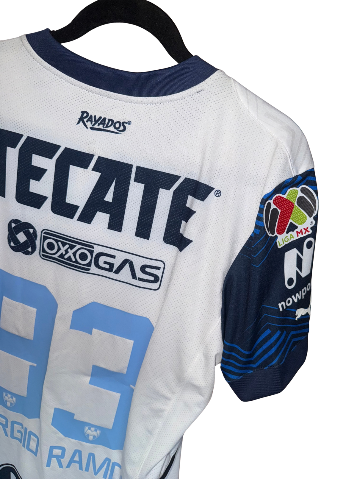 Rayados de Monterrey 2024-2025 Visita Versión Jugador Sergio Ramos 93 - M