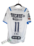 Rayados de Monterrey 2021-2022 Visita Versión Jugador M. Meza 11 - L