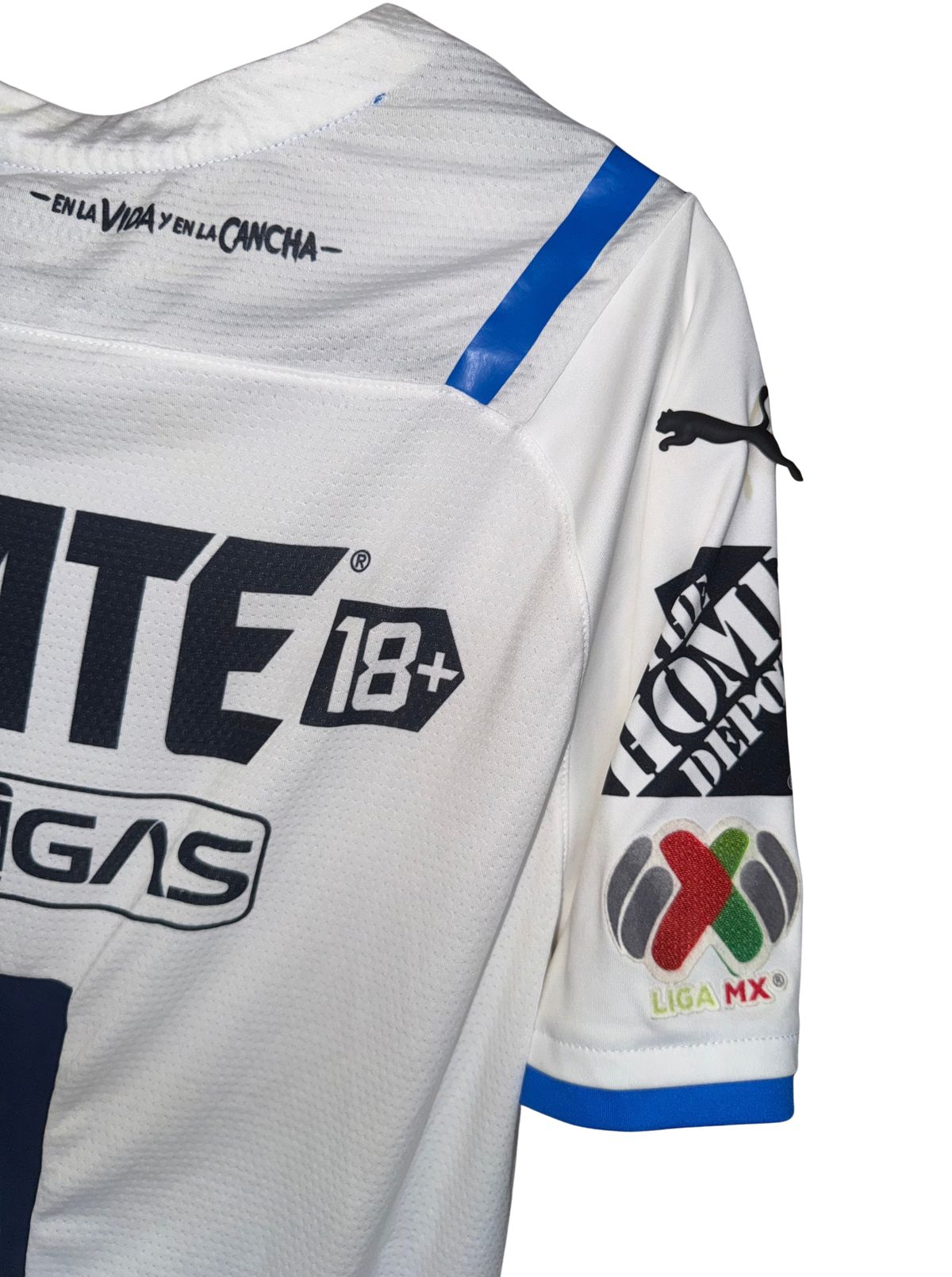 Rayados de Monterrey 2021-2022 Visita Versión Jugador M. Meza 11 - L