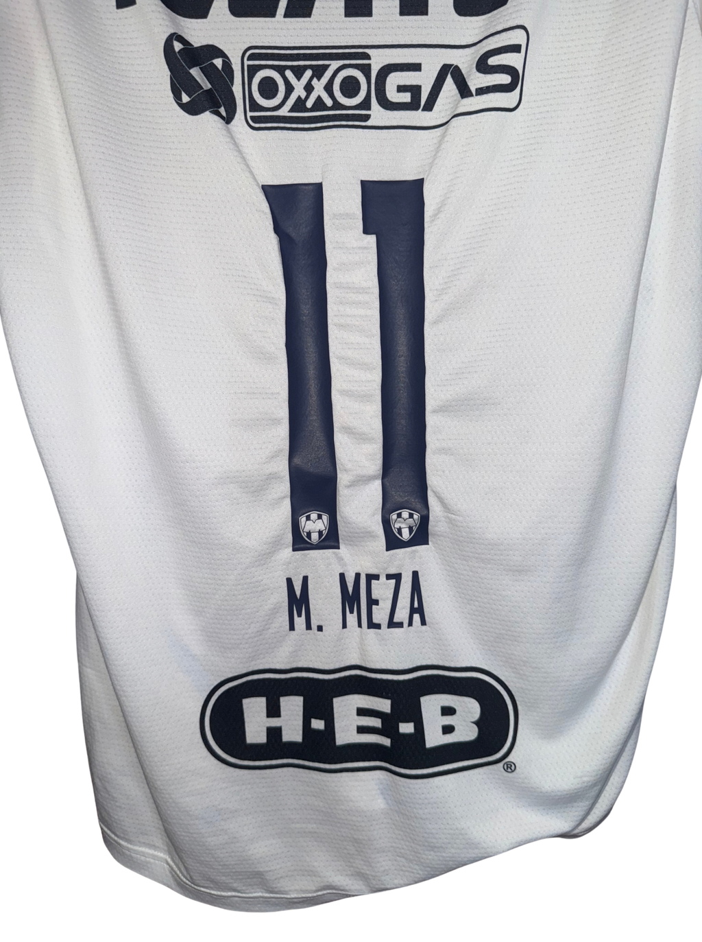 Rayados de Monterrey 2021-2022 Visita Versión Jugador M. Meza 11 - L