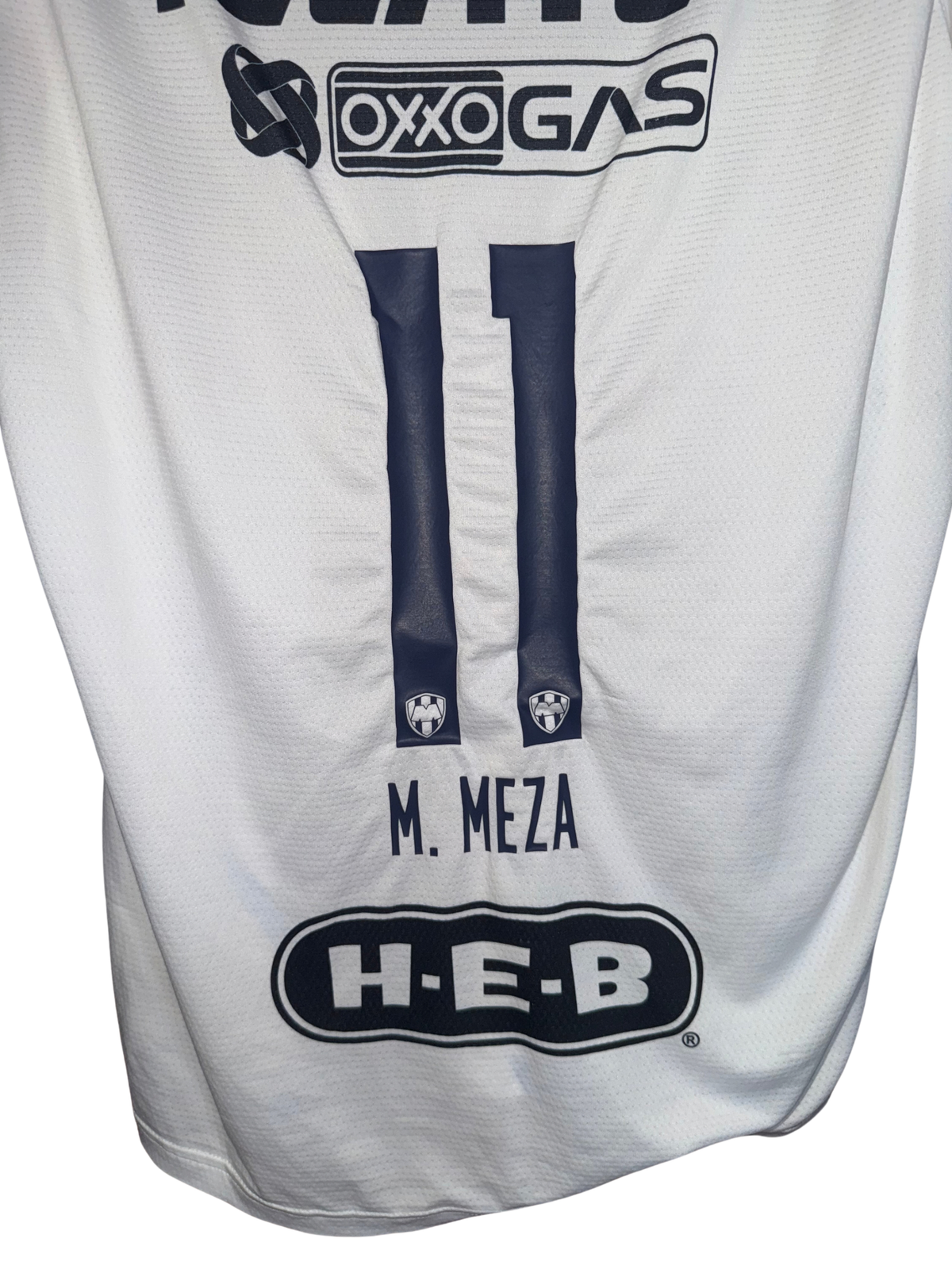Rayados de Monterrey 2021-2022 Visita Versión Jugador M. Meza 11 - L