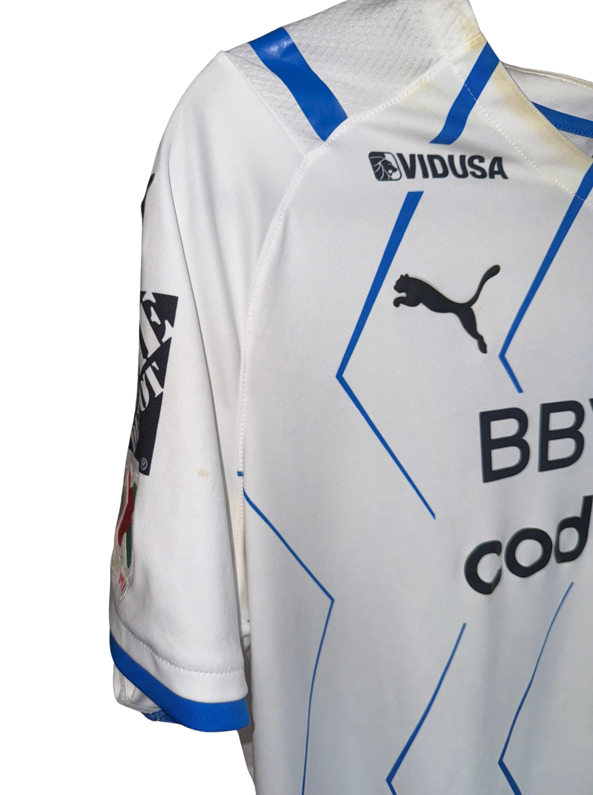 Rayados de Monterrey 2021-2022 Visita Versión Jugador M. Meza 11 - L