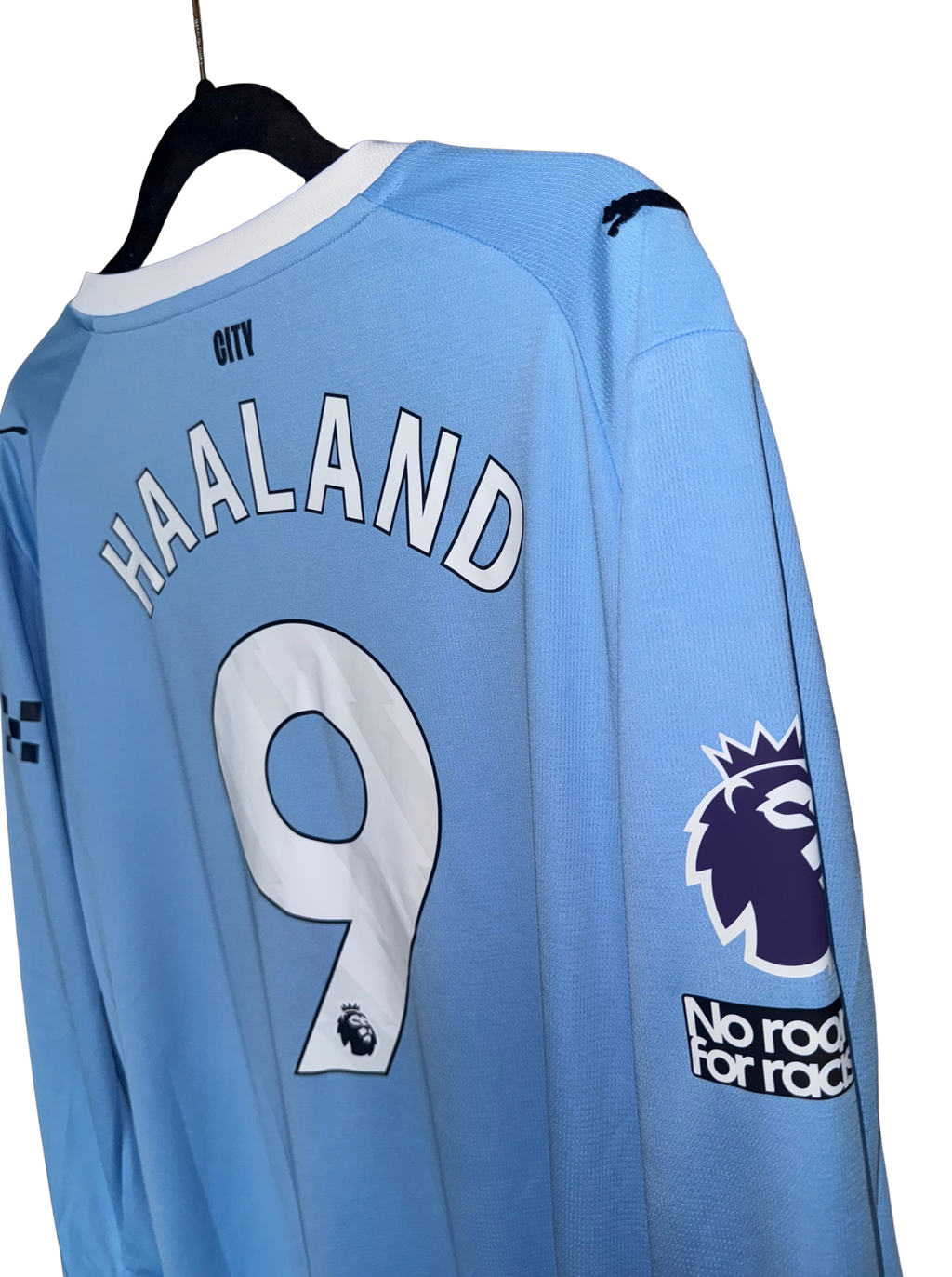 Manchester City 2025-2026 Local Manga Larga Haaland 9 - XL