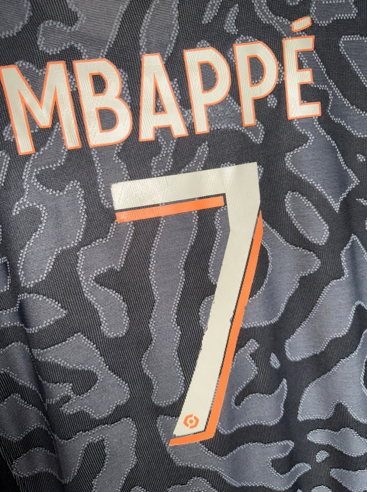 Paris Saint-Germain 2023-2024 Tercera Versión Jugador Mbappé 7 - XL