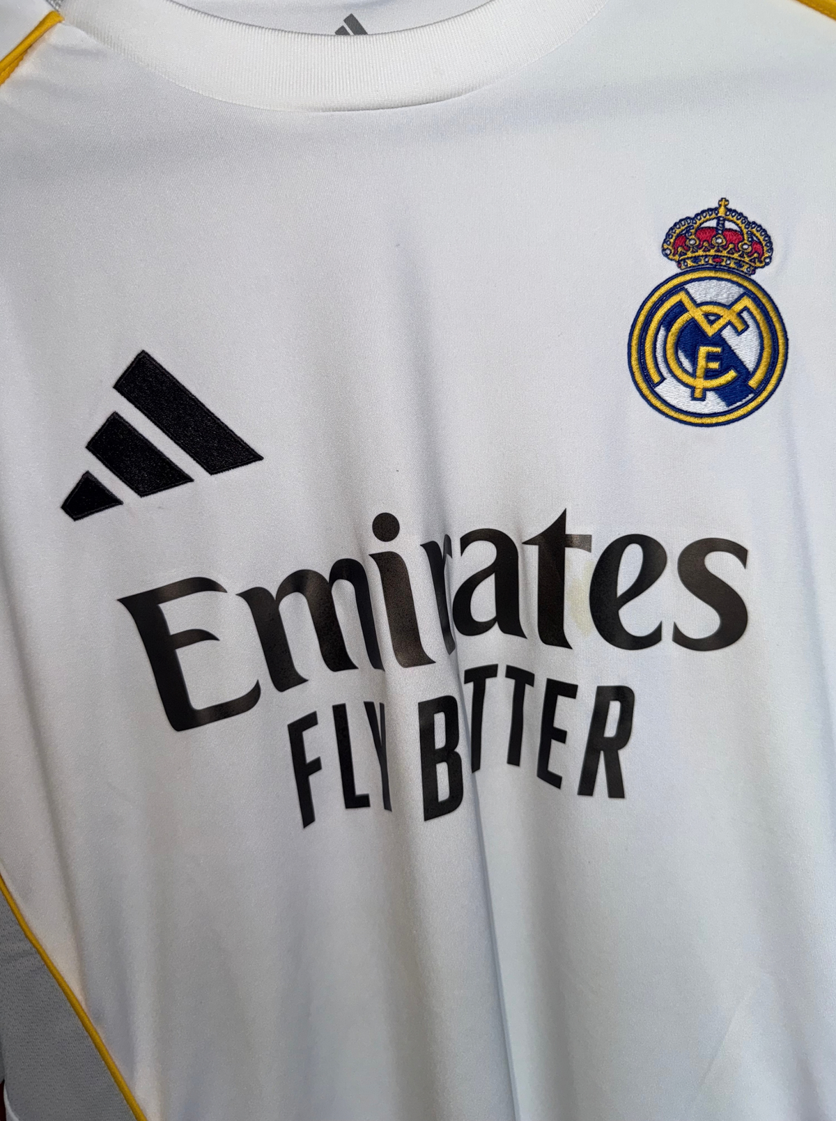Real Madrid 2025-2026 Local Manga Larga Mbappé 10 - L