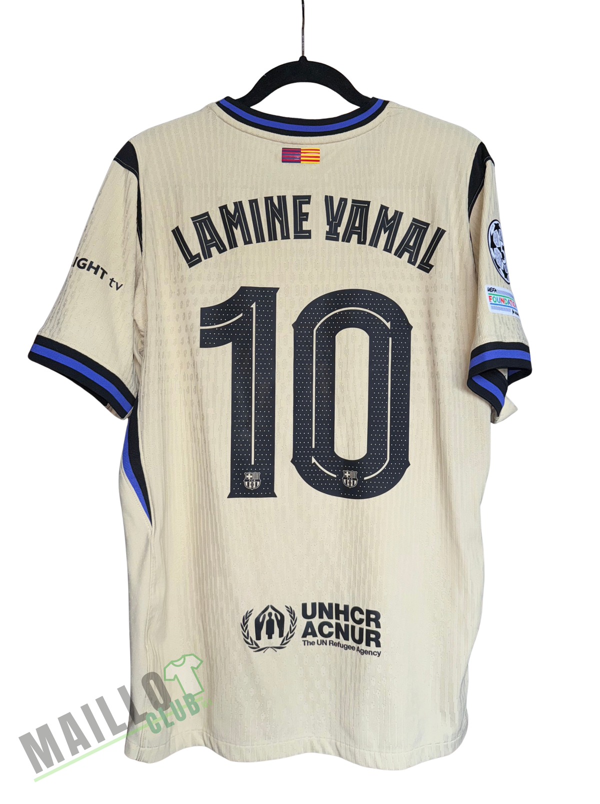 Barcelona 2025-2026 Visita Versión Jugador Lamine Yamal 10 - L