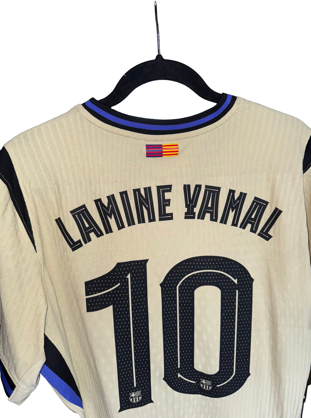 Barcelona 2025-2026 Visita Versión Jugador Lamine Yamal 10 - L