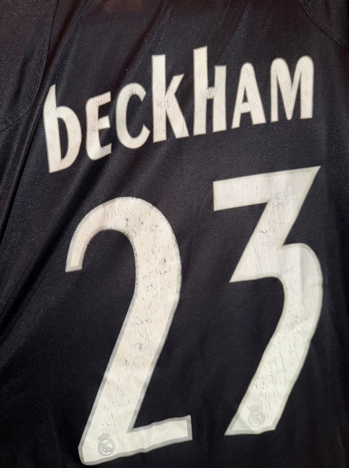 Real Madrid 2004-2005 Visita Beckham 23 - L