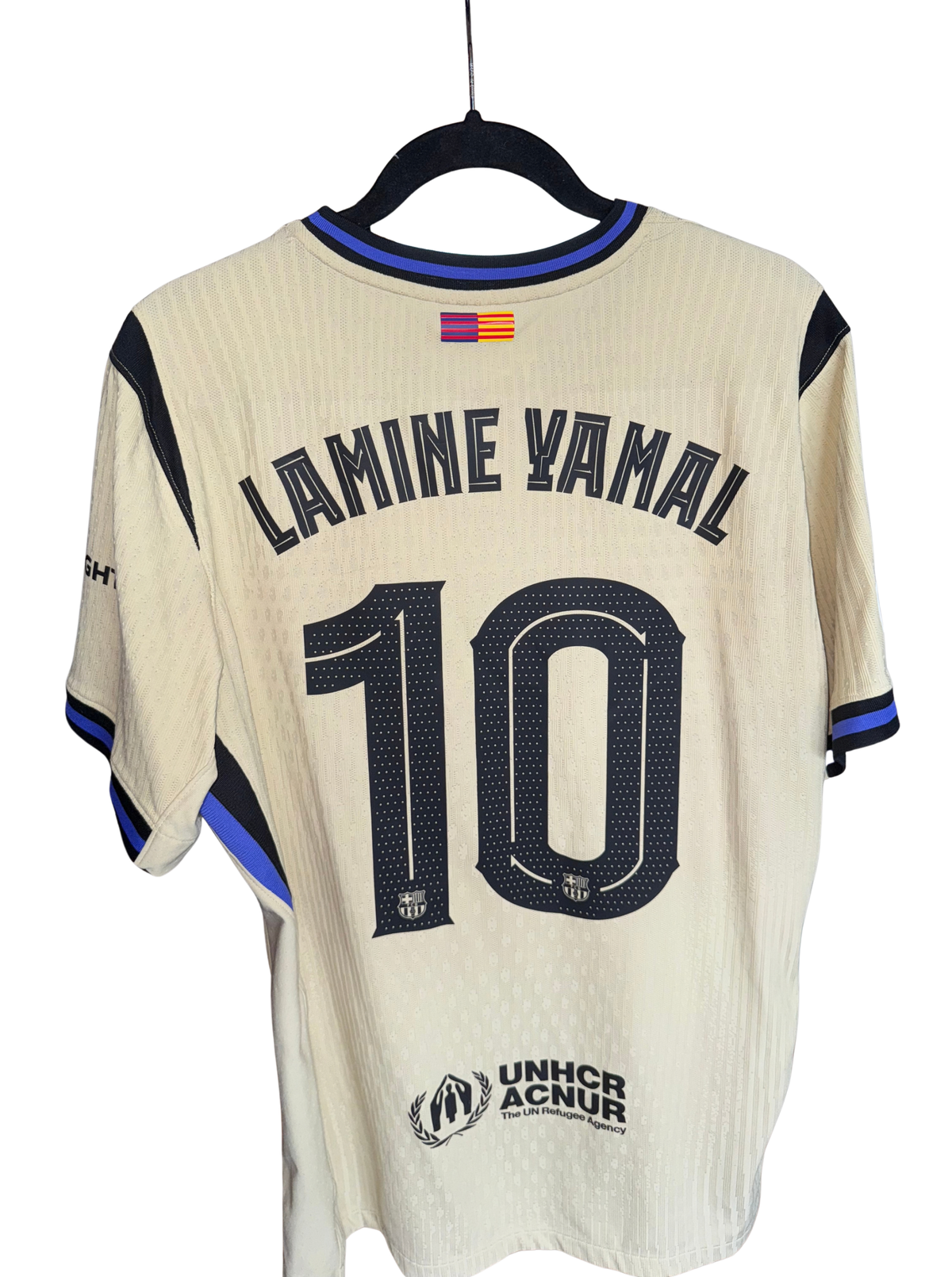 Barcelona 2025-2026 Visita Versión Jugador Lamine Yamal 10 - L